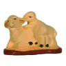 Santon Gateau 7 Cm Schaap + Lammetje