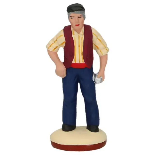 Santon Gateau 7 Cm Joueur De Boules N° 1