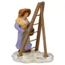 Santon Gateau 7 Cm Ramasseuse D'olive