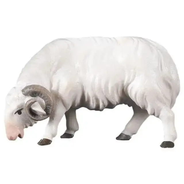 Ram : houtsnijwerk kerstgroep Komet 12 cm