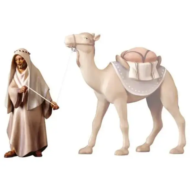 Page : crèche de Noël en bois Komet 12 cm
