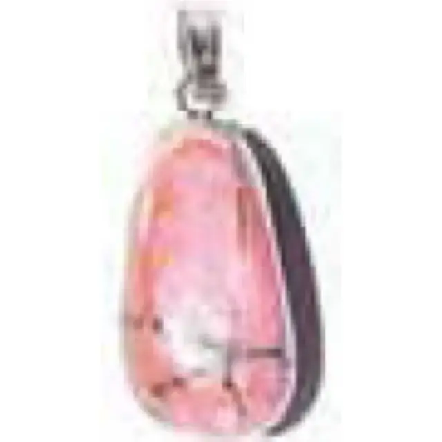 Pierre De Health Pendant 25 X 15 Mm Rhodonite