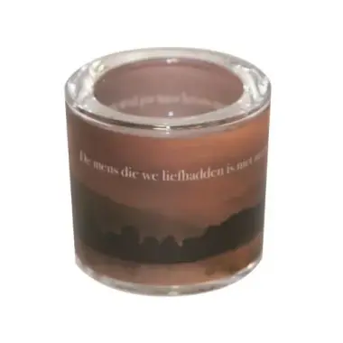 Glass Heater Flat 6 X 6.5 De ??Mens Liefhadden We Die ...