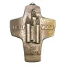 Croix Murale Bronze 10 Cm Licht Voor De Mensen