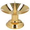 On the altar Candle holders Height 7.5 Cm