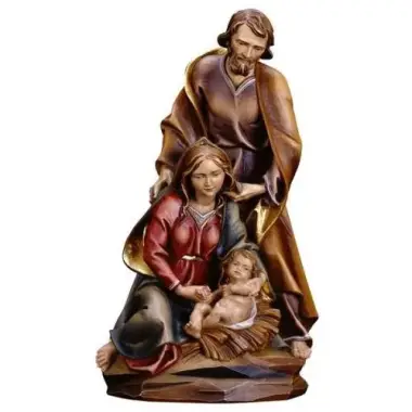 Ste Famille Baroque 26 Cm Couleur
