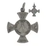 Croix de Sauvegarde E.J. Prague-20X20mm-Mét. Agté