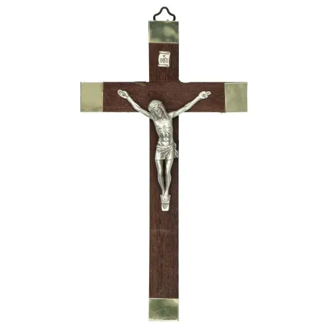 Croix Murale - 20 cm - Bois