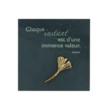 Ardoise 14.5 X 14.5 Cm Chaque Instant Est...