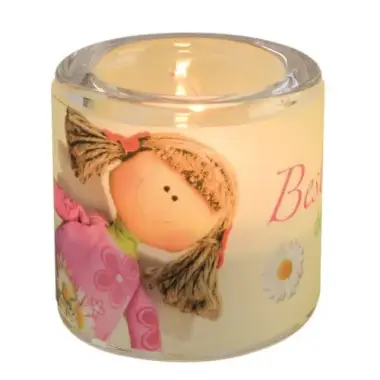 Glass warmers 6 X 6.5 Cm Beste Vriendin