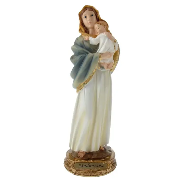 Statue 20 cm Virgin and Child Ferruzzi