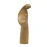Bois Sculpté Vierge Stylisée 40 Cm Ton Bois