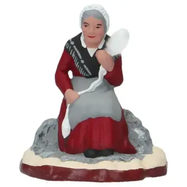 Santon Gateau 7 Cm Zittende vrouw