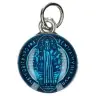 Medaille 14 mm - H Benedictus - Email blauw