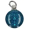 Medaille 14 mm - H Benedictus - Email blauw