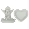 Doos / Hart met engel zittend 3 / set