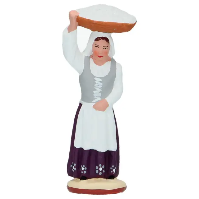 Santon Gateau 7 Cm Ramasseuse de sel