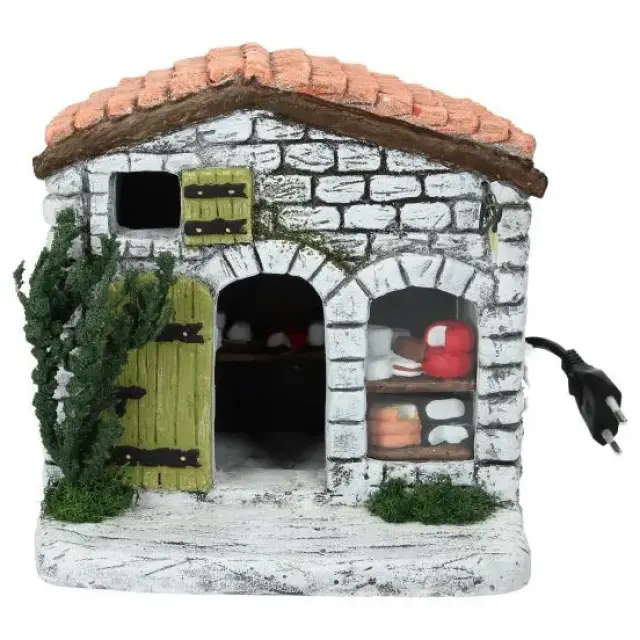 Provencaalse decor - Gevel van creamery