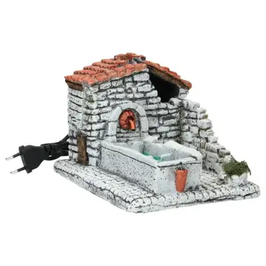 Décor pour santons de Provence - Lavoir (fonctionnel)