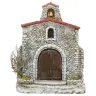 Décor pour santons de Provence - Façade d'église - 16 x 7 x H 20 cm