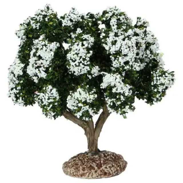 Provencaalse decor Witte boom H 15 cm