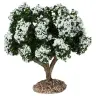 Provencaalse decor Witte boom H 15 cm