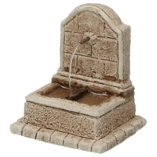 Décor pour santons de Provence Fontaine 7x6x6 cm