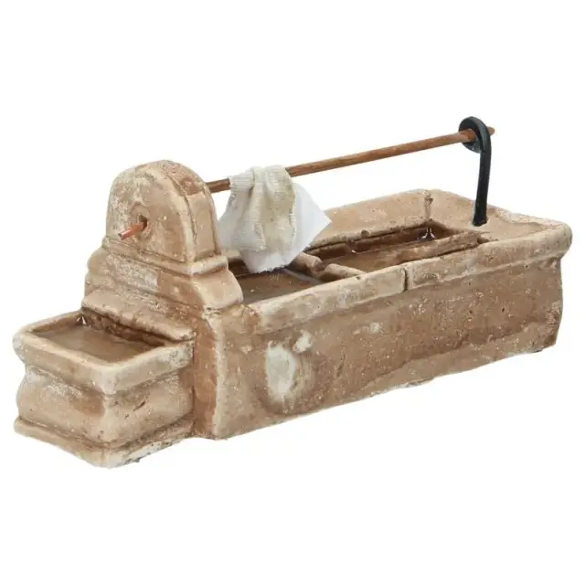 Décor pour santons de Provence Lavoir - 11x6 cm