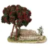 Décor pour santons de Provence Jardin avec arbre