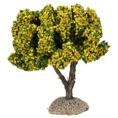 Décor pour santons de Provence Mimosa H 15 cm