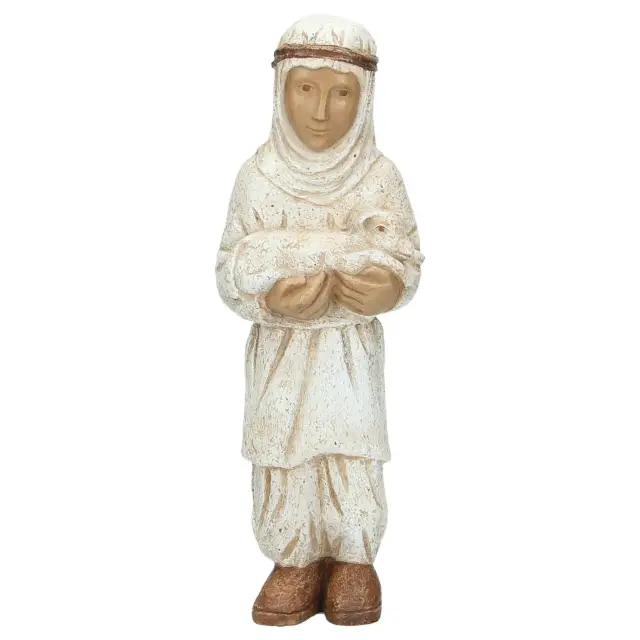 Berger à l'agneau - 31 cm - blanc