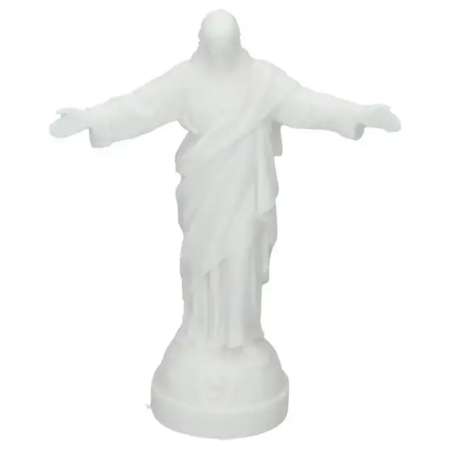 Statue 17 cm Alabaster Sacre Coeur