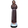 Statue Saint François d'Assise 80 cm en résine