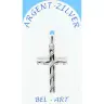 Streaked Silver Medal