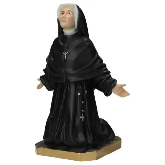 Statue St Faustina Kowlaska 22 cm in resin