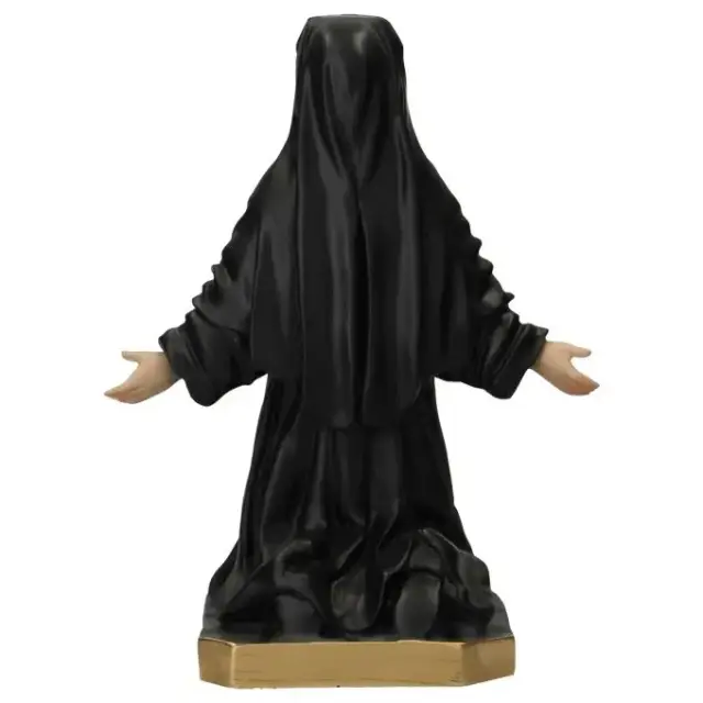Statue St Faustina Kowlaska 22 cm in resin