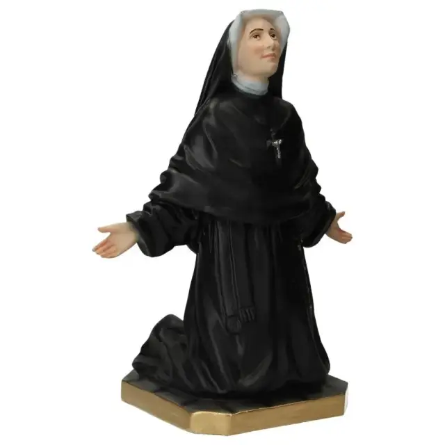 Statue St Faustina Kowlaska 22 cm in resin
