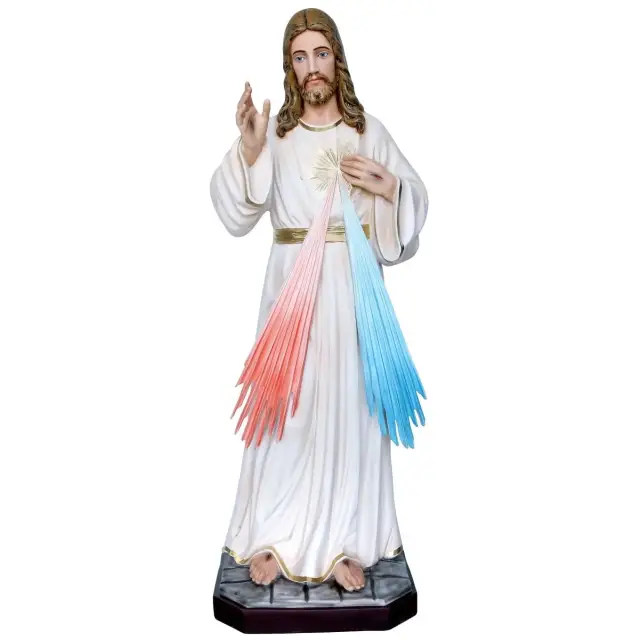 Statue Christ Miséricordieux 120 cm en résine