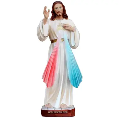 Statue Christ Miséricordieux 30 cm en résine