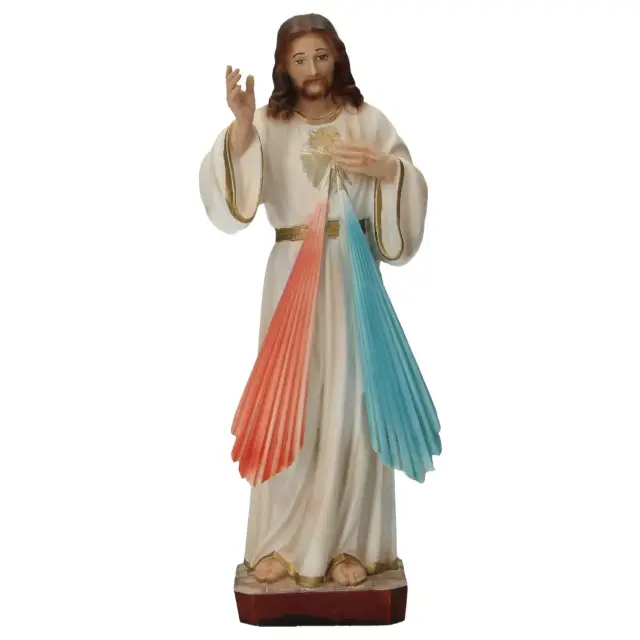 Statue Christ Miséricordieux 20 cm en résine