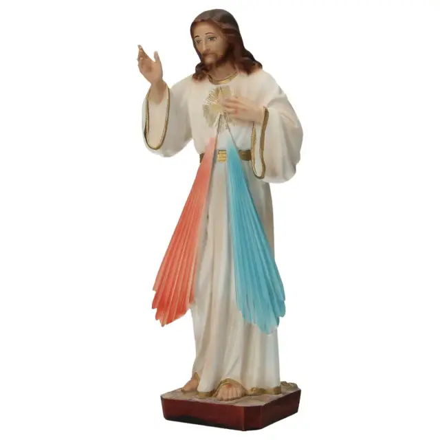 Statue Christ Miséricordieux 20 cm en résine