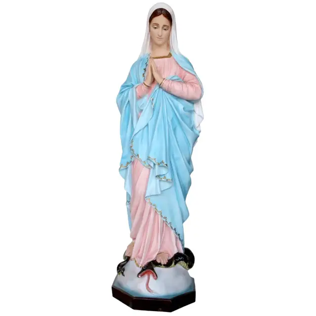 Statue Lady praying hands with removable hands 135 cm Resin
