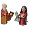 Unbreakable Christmas nativity characters 4 figures 14cm