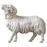 Houtsnijwerk ram 10 cm gekleurd
