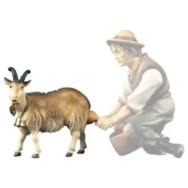 Geit om te melken 10 cm gekleurd