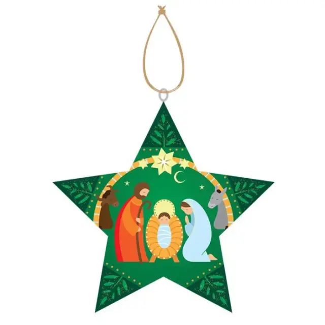 Etoile - green Christmas decoration
