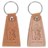 Porte-Clefs Cuir - St Christophe - Bon Voyage