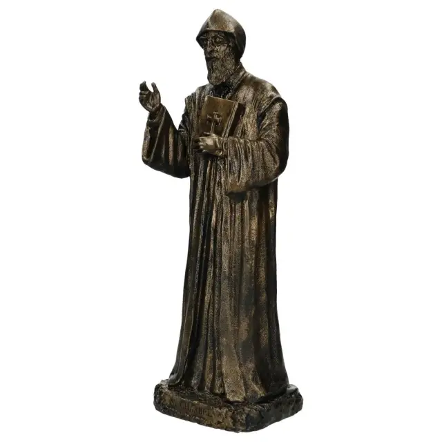 Beeld 40 Cm H Charbel Bronskleur