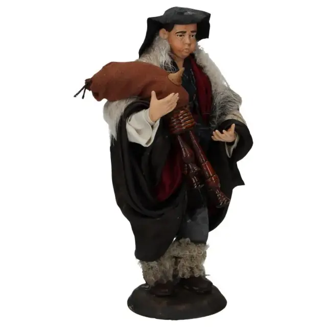 Napolitaanse Santon 22 Cm Speler Van Cornemuse