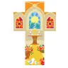 Croix murale église 15 cm